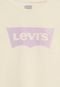 Camiseta Infantil Levis Logo Off-White - Marca Levis