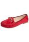 Mocassim Anna Flynn Vermelho - Marca Anna Flynn