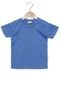 Camiseta Manga Curta Have Fun Lisa Infantil Azul - Marca Have Fun