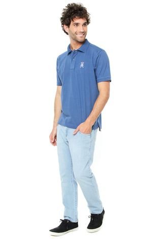Camisa Polo Osmoze Clean Azul
