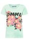 Camiseta Sommer Boy Flower Verde - Marca Sommer