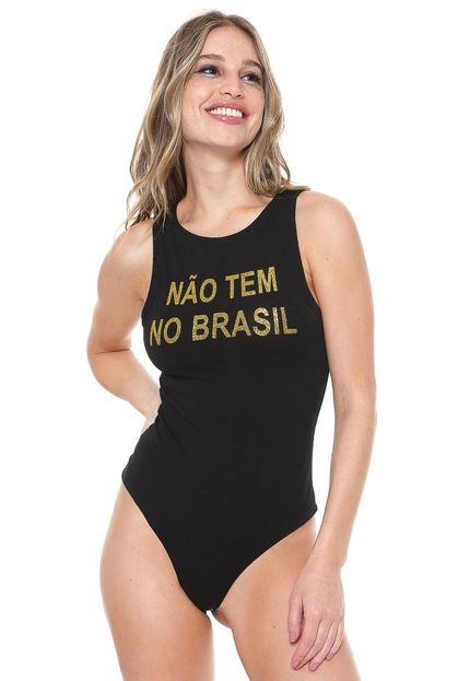 Body FiveBlu Não Tem No Brasil Preto - Marca FiveBlu
