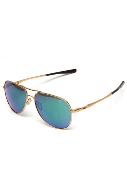 Óculos de Sol Oakley Elmont 60 Dourado - Marca Oakley