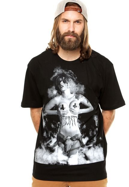 Camiseta Manga Curta Blunt Orgamastro Preta - Marca Blunt