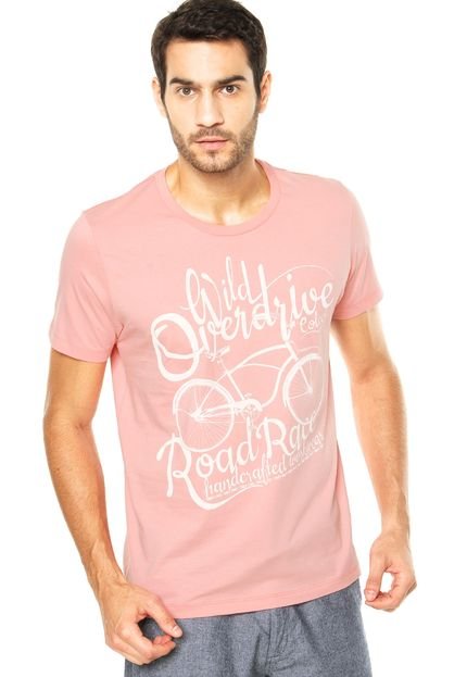 Camiseta Colcci Overdrive Rosa - Marca Colcci