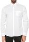 Camisa Ellus Slim Tricoline Branca - Marca Ellus