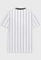 Camiseta Streetwear Listrada Prison 00 White - Marca Prison