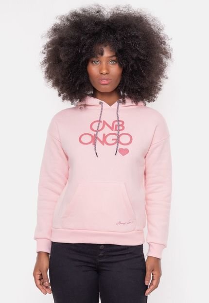 Moletom Onbongo Feminino Can Feelings Rosa - Marca Onbongo