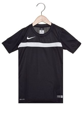 Camisa Polo Nike Brasil Infantil Preta - Compre Agora