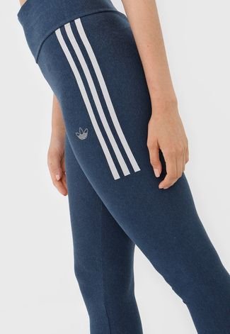 Legging adidas Originals 3 Stripes Azul-marinho - Compre Agora