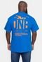 Camiseta Onbongo Plus Size Nebula Azul - Marca Onbongo