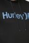 Blusa de Moletom Flanelada Fechada Hurley O&O Solid Preto - Marca Hurley