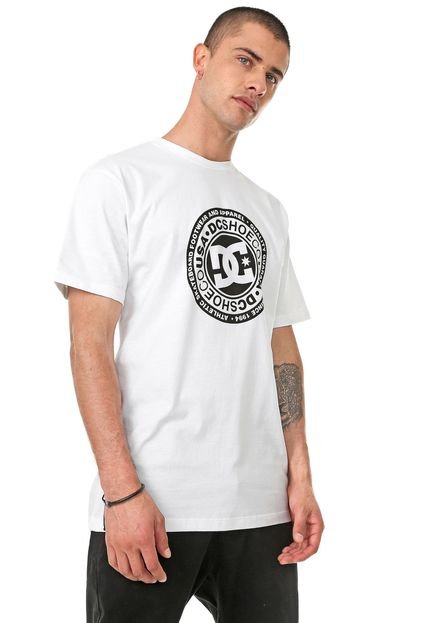 Camiseta DC Shoes Circle Star Off-white - Marca DC Shoes