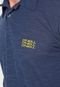 Camisa Polo O'Neill Reta Logo Azul-Marinho - Marca O'Neill