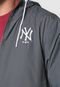 Jaqueta Corta Vento New Era New York Yankees MLB Cinza - Marca New Era