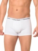 Cuecas Calvin Klein Trunk Modern Cotton Branca / Cinza Mescla Pack 2UN - Marca Calvin Klein