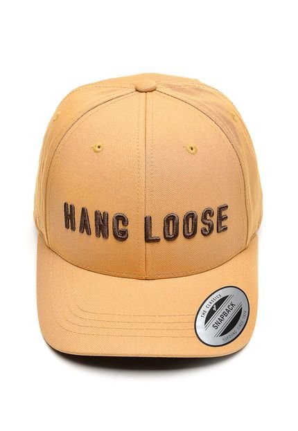 Boné Hang Loose Letter Curry Amarelo - Marca Hang Loose