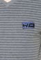Camiseta HD 1202 Cinza/Azul - Marca HD