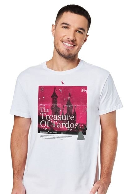 Camiseta D D Treasure Of Tardos Reserva Branco - Marca Reserva