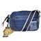 Bolsa Garfield Pequena Transversal em Nylon GF2890 Azul - Marca SEMAX