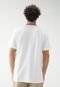 Camiseta Colcci Reta Texturizada Off-White - Marca Colcci