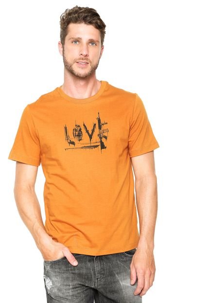 Camiseta Cavalera Love Amarelo - Marca Cavalera