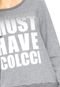 Moletom Fechado Colcci Must Have Cinza - Marca Colcci