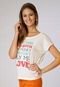 Blusa Me Love Off-White - Marca Dress to