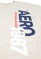 Camiseta Aeropostale Menino Lettering Cinza - Marca Aeropostale