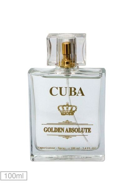 Perfume Golden Absolute Cuba 100ml - Marca Cuba