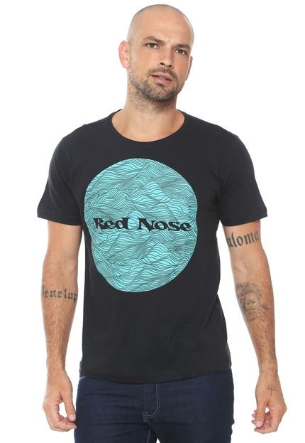 Camiseta Red Nose Estampada Preta - Marca Red Nose