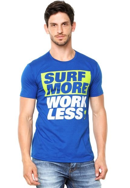 Camiseta Local Motion Surf More Azul - Marca Local Motion