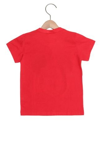 Camiseta Kamylus Mickey Vermelho