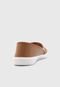 Slip On Moleca Tramado Caramelo - Marca Moleca