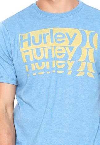 Camiseta Hurley silk Azul