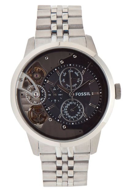 Relógio Fossil ME11351PI Prata - Marca Fossil