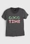 Blusa Elian Beats Infantil Good Time Grafite - Marca Elian Beats