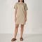 Vestido Colcci T-Shirt Dress Ve25 Bege Feminino - Marca Colcci