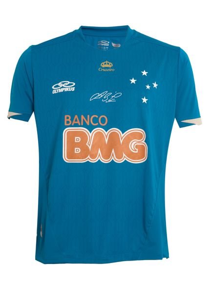 Camisa Olympikus Cruzeiro Oficial Goleiro Azul - Marca Olympikus