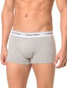 Cuecas Calvin Klein Trunk Modern Cotton Branca / Cinza Mescla Pack 2UN - Marca Calvin Klein