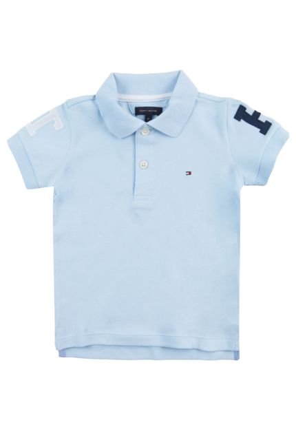 Camisa Polo Tommy Hilfiger Kids Miyt Azul - Marca Tommy Hilfiger