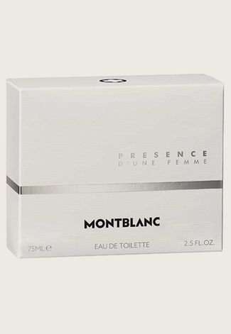 Perfume 75ml Presence D.Une Eau de Toilette Montblanc Feminino