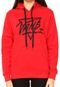 Moletom Vans Palm Brush Pullover Hoodie Vermelha - Marca Vans