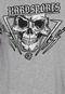 Camiseta Pretorian Skull Hard Cinza - Marca Pretorian