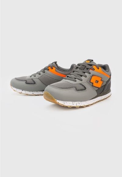 Tenis Lifestyle Gris Naranja Ne n Blanco Lotto Orense Compra
