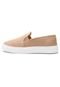 Slip On DAFITI SHOES Textura Bege - Marca DAFITI SHOES