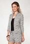 Blazer Canal Jacquard Branco - Marca Canal