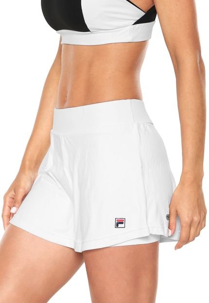Short-saia Fila Logo Branco - Marca Fila