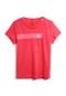 Camiseta adidas Menina Lisa Vermelha - Marca adidas Performance