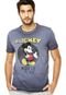 Camiseta Ellus Retrocolor Mickey Azul - Marca Ellus
